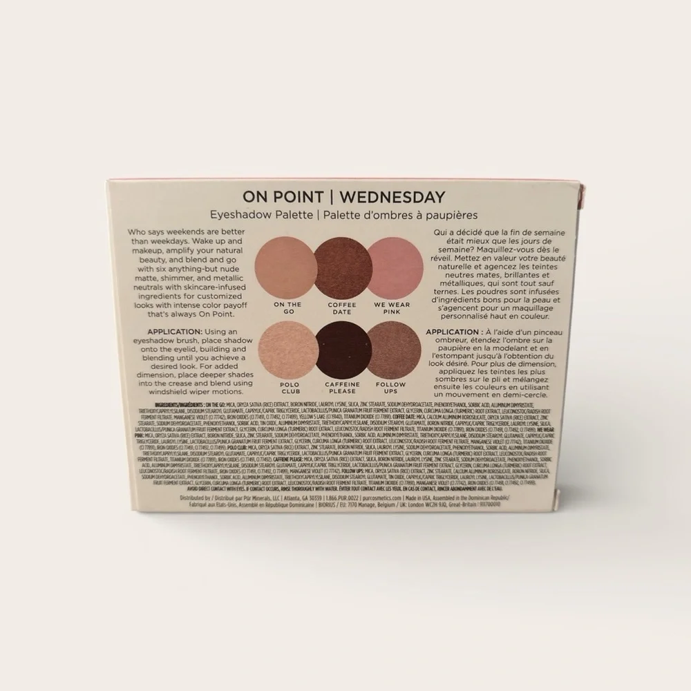 PÜR On Point Wednesday Eyeshadow Palette - Copper and Bronze Hues